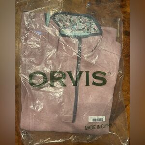 Orvis Pink Casual Pullover